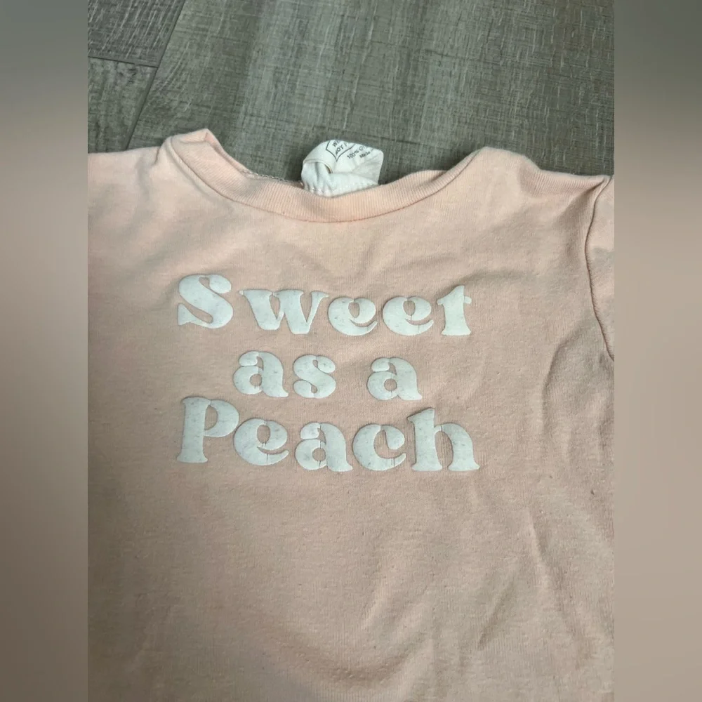 Rabbit + Bear Peachy Kids Pajama Set Size 24 Months